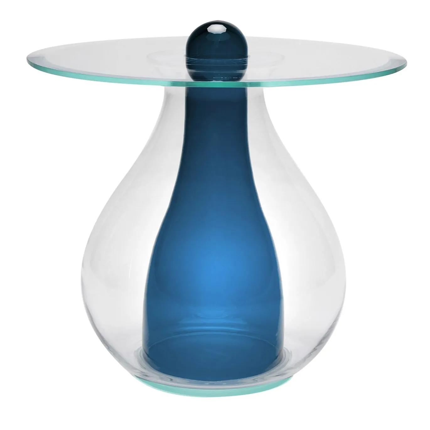 Tavolino Alto Miya Blu Avio - Collector's Edition di Elena Salmistraro