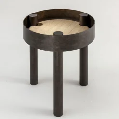 Tavolino alto rotondo Tray