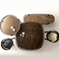 Tavolino alto rotondo Tray