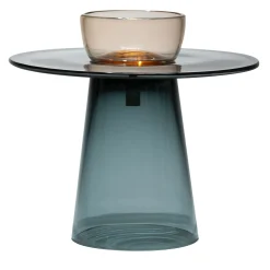 Tavolino Angel Low blu e rosé
