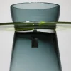 Tavolino Angel Mid-Low blu e verde