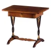 Tavolino austriaco Biedermeier rettangolare in ciliegio