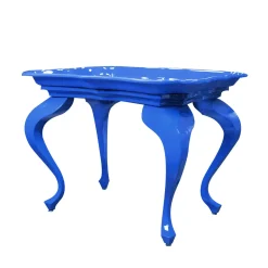 Tavolino Balthazar blu di Carlo Rampazzi