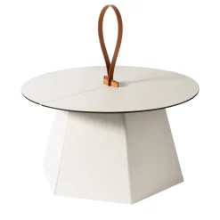 Tavolino basso Aile crema