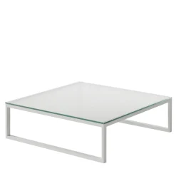 Tavolino basso bianco Metropolitan Square White di Carlo Colombo #1