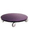 Tavolino Basso Lagoon Lavanda con Ruote