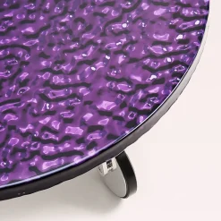 Tavolino Basso Lagoon Lavanda con Ruote
