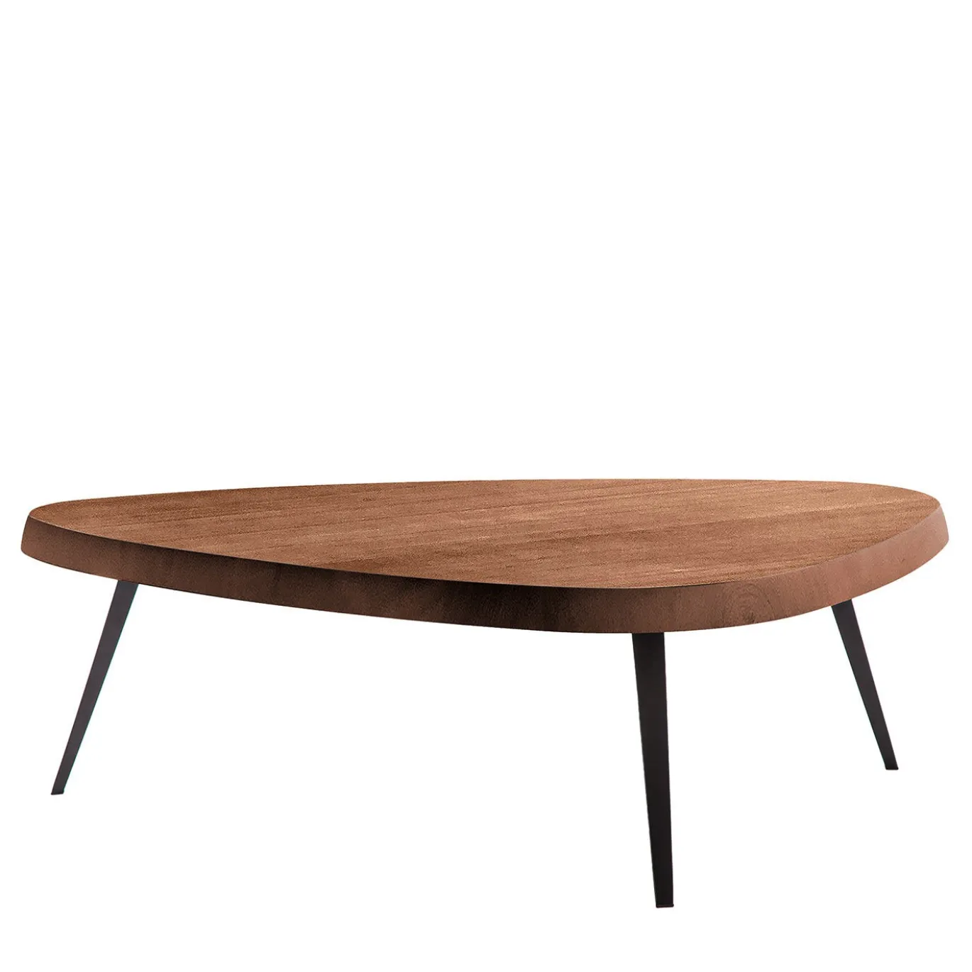 Tavolino Basso Mexique in Noce di Charlotte Perriand