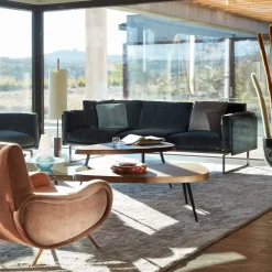 Tavolino Basso Mexique in Noce di Charlotte Perriand