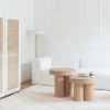 Tavolino Belmont Alto in Rovere dalla Collezione Riviera