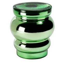 Tavolino Bouchon Modello B in vetro verde di Dan Yeffet
