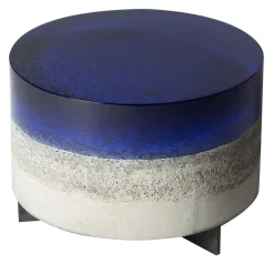 Tavolino Cala Big in Resina Blu R12
