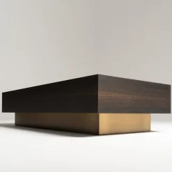 Tavolino Cubo Marrone