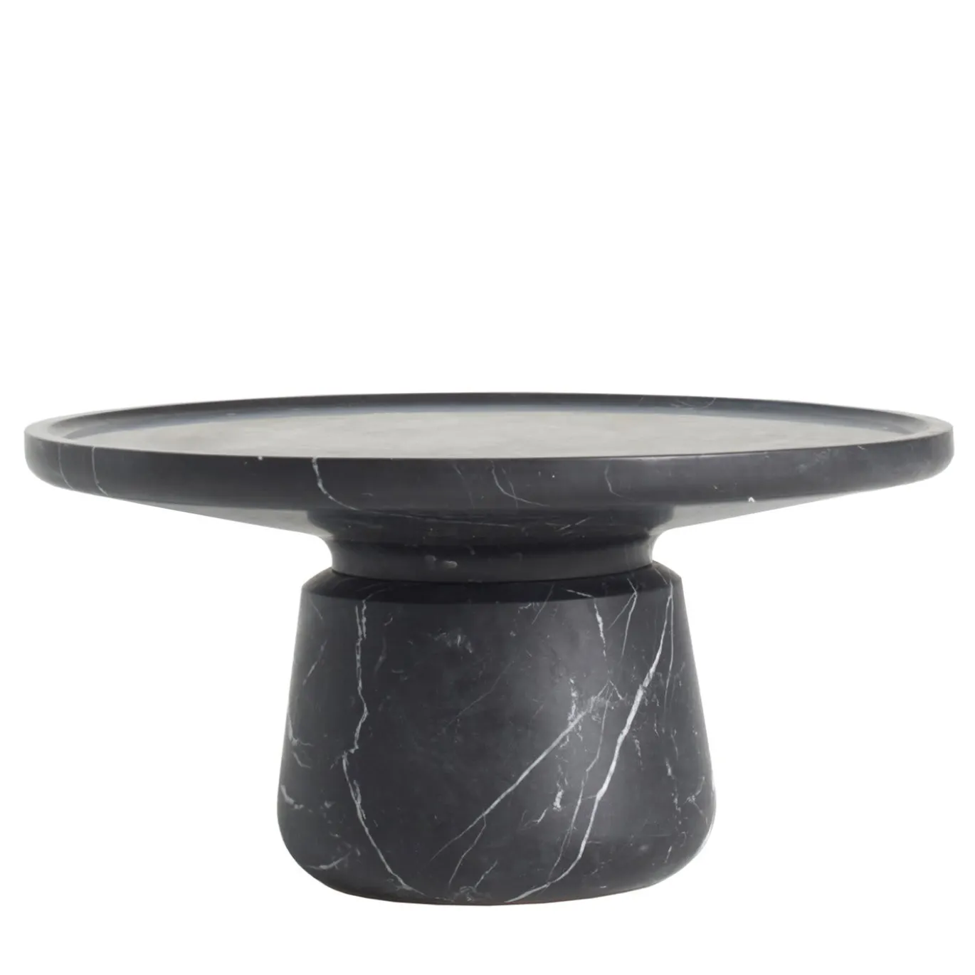 Tavolino da caffè Altana Large Black Marquina di Ivan Colominas
