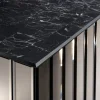 Tavolino da caffè Ardea Quadrato bronzo con piano in Dekton