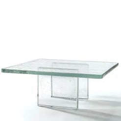 Tavolino da caffè Berg in vetro di John Pawson