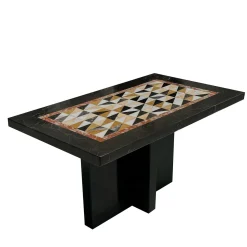 Tavolino da Caffè Frammenti Triangolari in Marmo