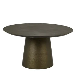 Tavolino da caffè Fungo 600 in resina stone bronzo