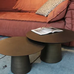 Tavolino da caffè Fungo 500 in resina Stone Bronzo