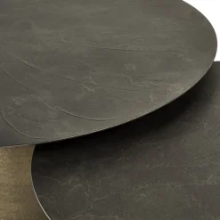 Tavolino da caffè Fungo 500 in resina Stone Bronzo