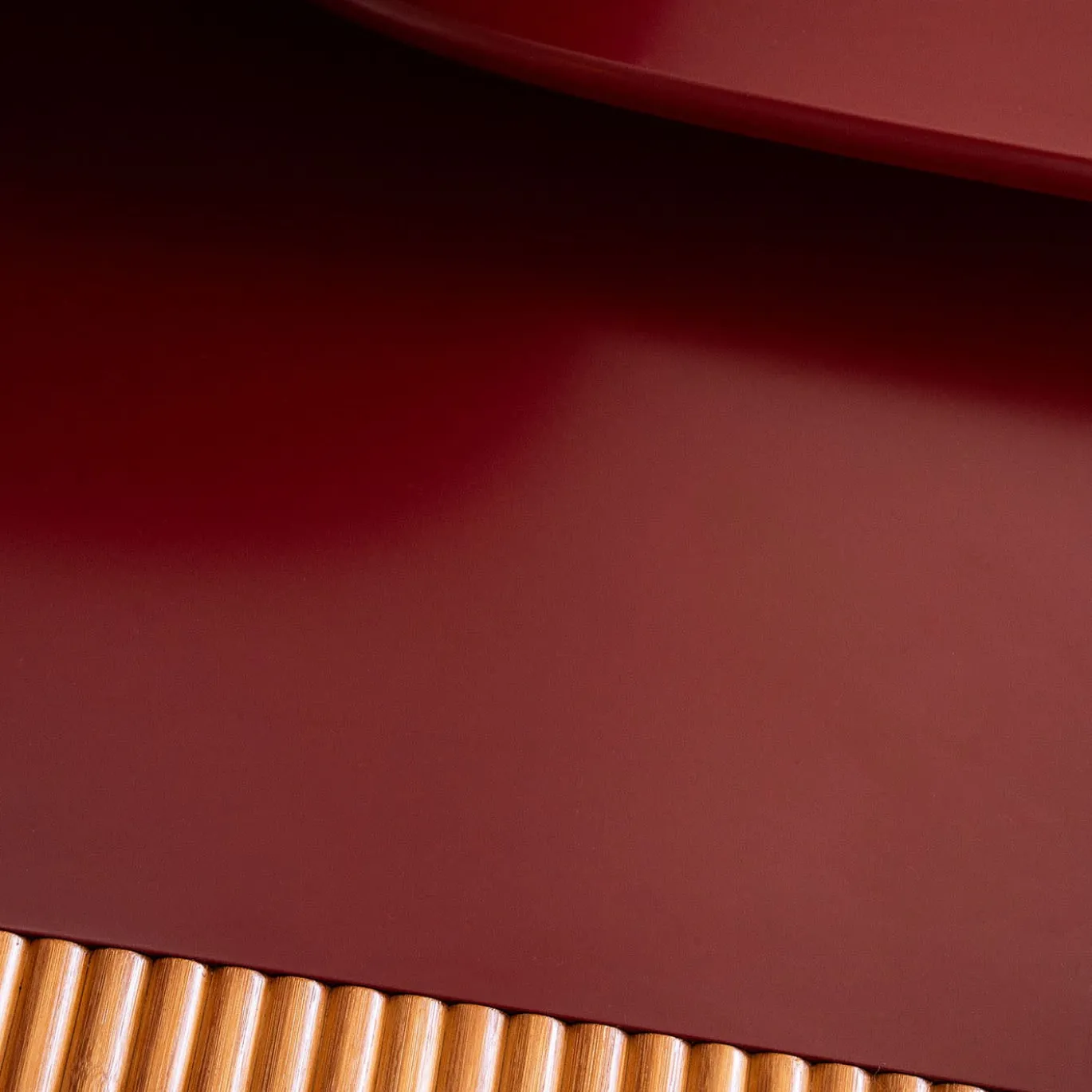 Tavolino da Caffè Grande Naturae Rosso di AngelettiRuzza Design
