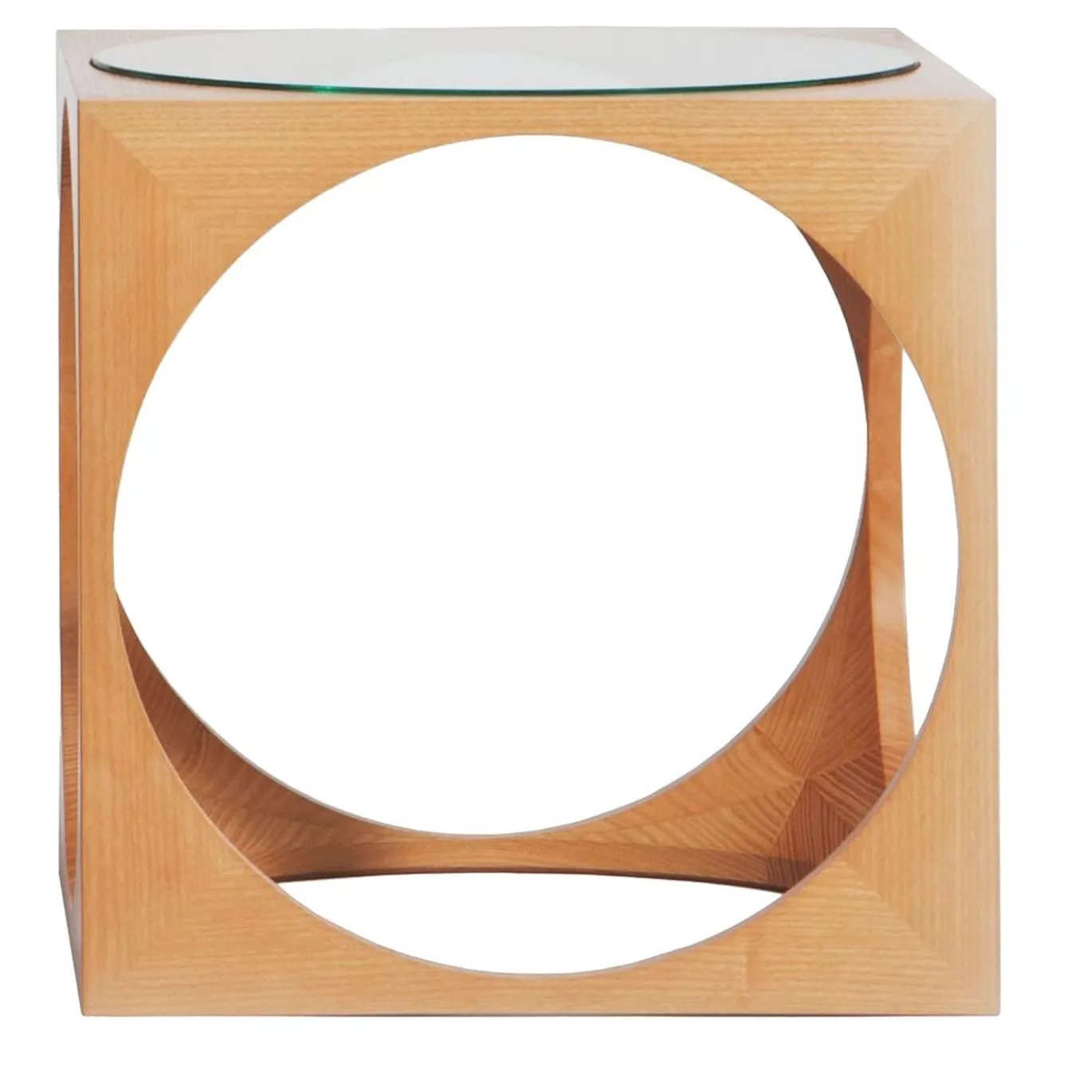Tavolino da Caffè in Legno di Rovere "Cubo"