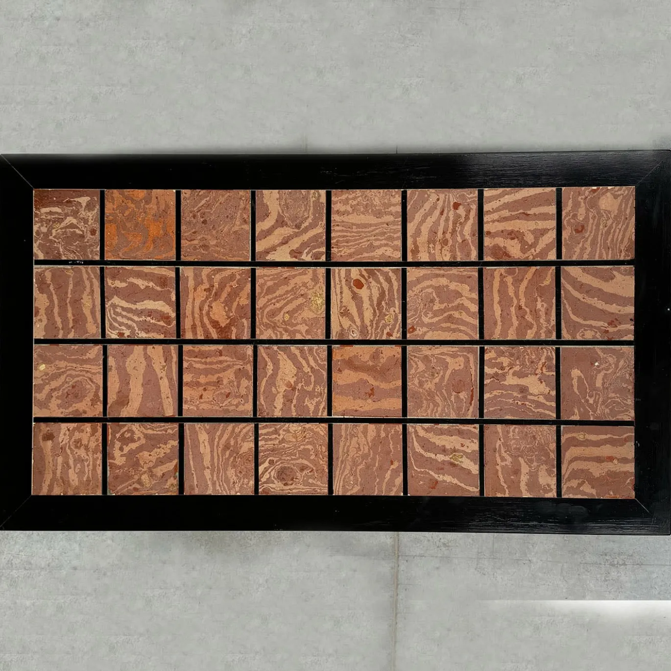 Tavolino da Caffè in Terracotta e Marmo #2