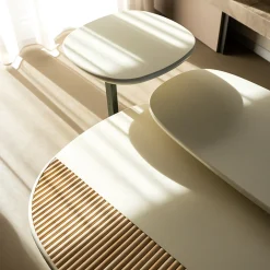 Tavolino da Caffè Medio Naturae Bianco di AngelettiRuzza Design