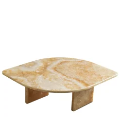Tavolino da caffè Petal Honey Onyx
