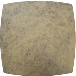 Tavolino da caffè quadrato Arkos grande in legno bronzo dorato