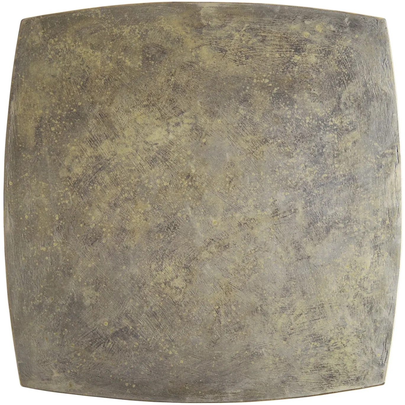 Tavolino da caffè quadrato Arkos in legno bronzo scuro