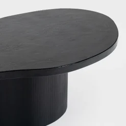 Tavolino da caffè Tessella Fbeta in legno nero