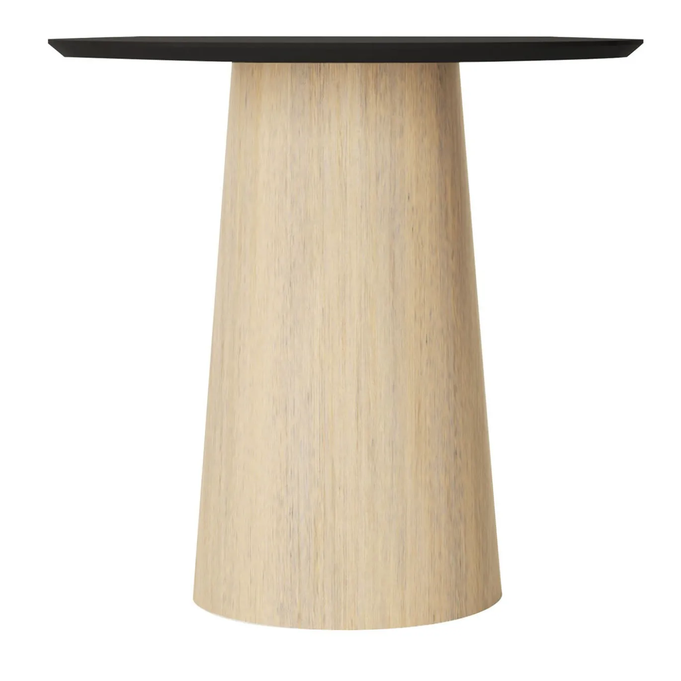 Tavolino da caffè Tholos Beige con piano in Gres Nero