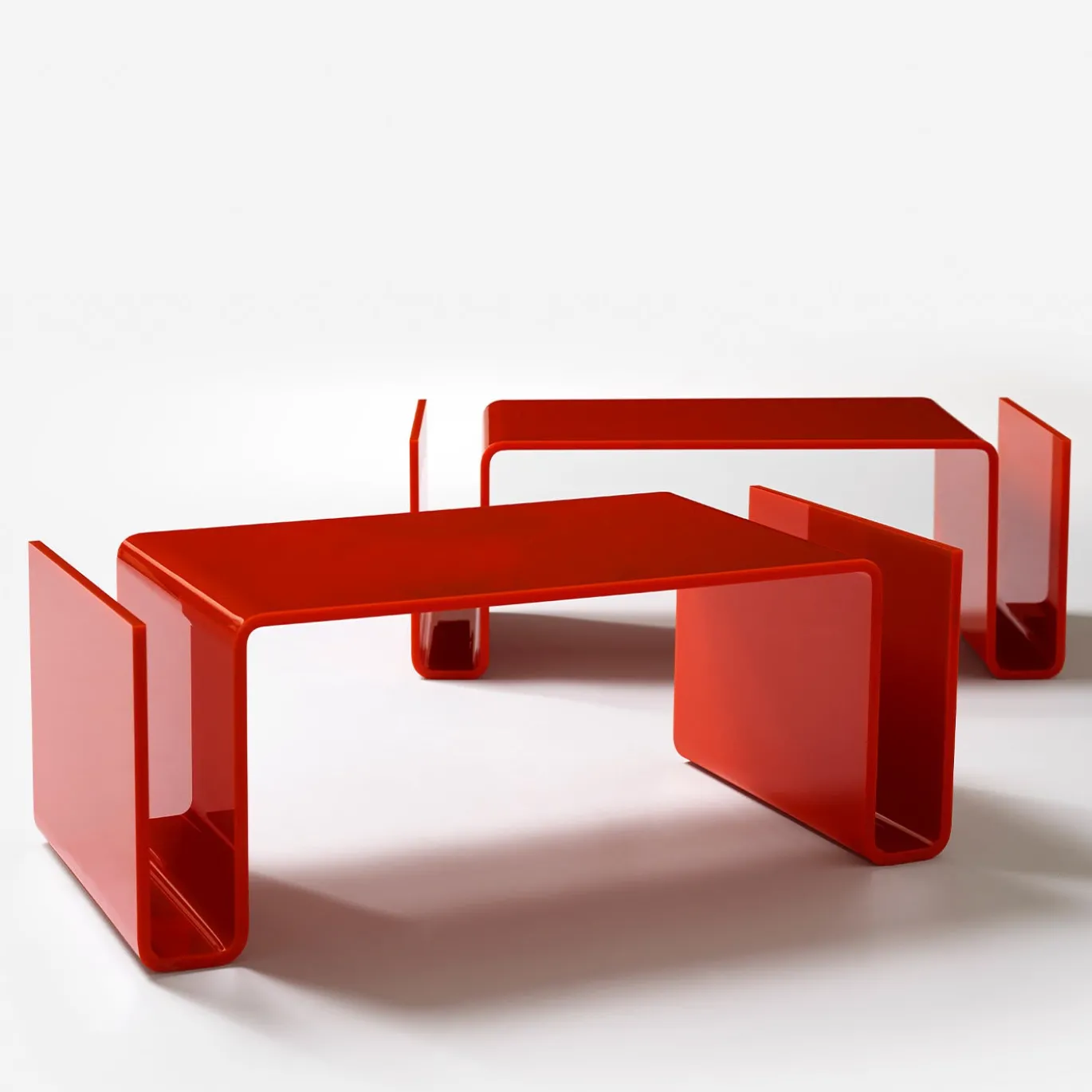 Tavolino da caffè T01 rosso