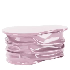 Tavolino Dafne in Resina Rosa