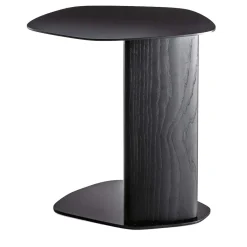 Tavolino da soggiorno Keisho moderno in legno di frassino nero