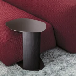 Tavolino da soggiorno Keisho moderno in legno di frassino nero