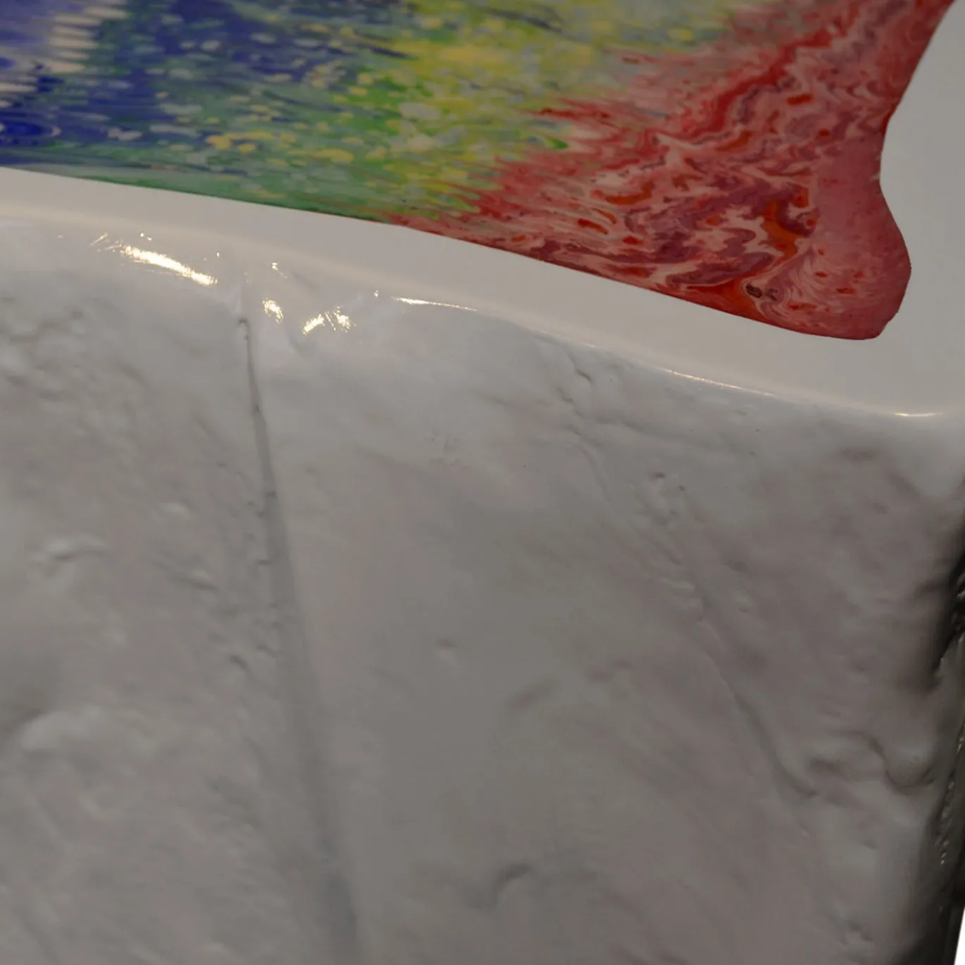 Tavolino di ghiaccio scultura glaciale Edizione limitata