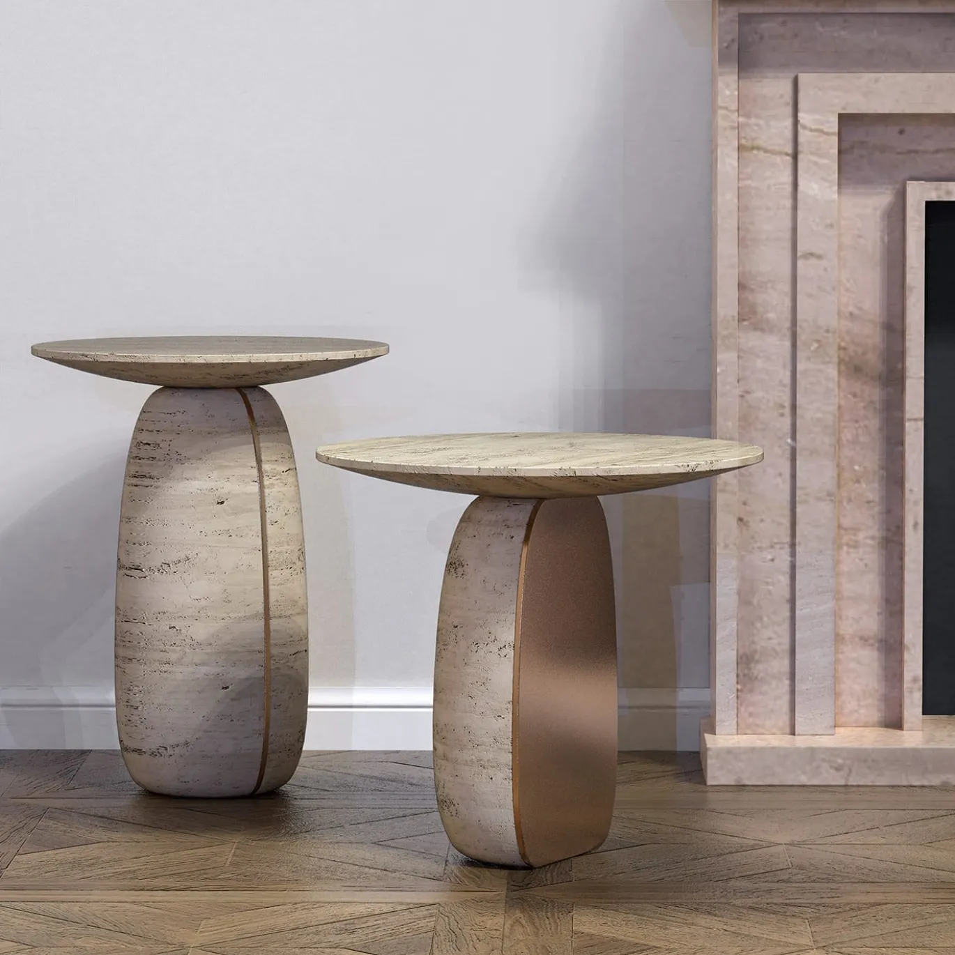 Tavolino Ducale con mezza base