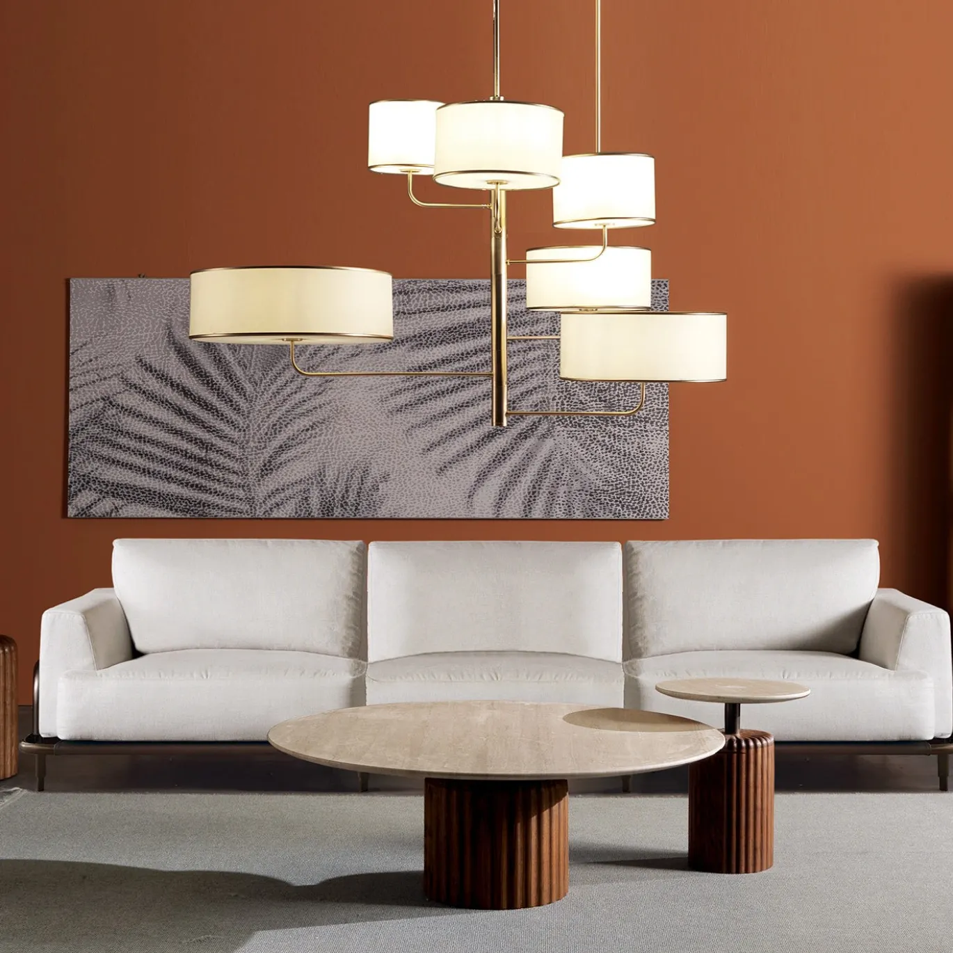 Tavolino ED/20 215 Babylon in Travertino Beige