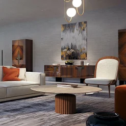 Tavolino ED/20 216 Babylon in Travertino Beige