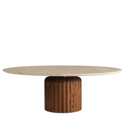Tavolino ED/20 216 Babylon in Travertino Beige