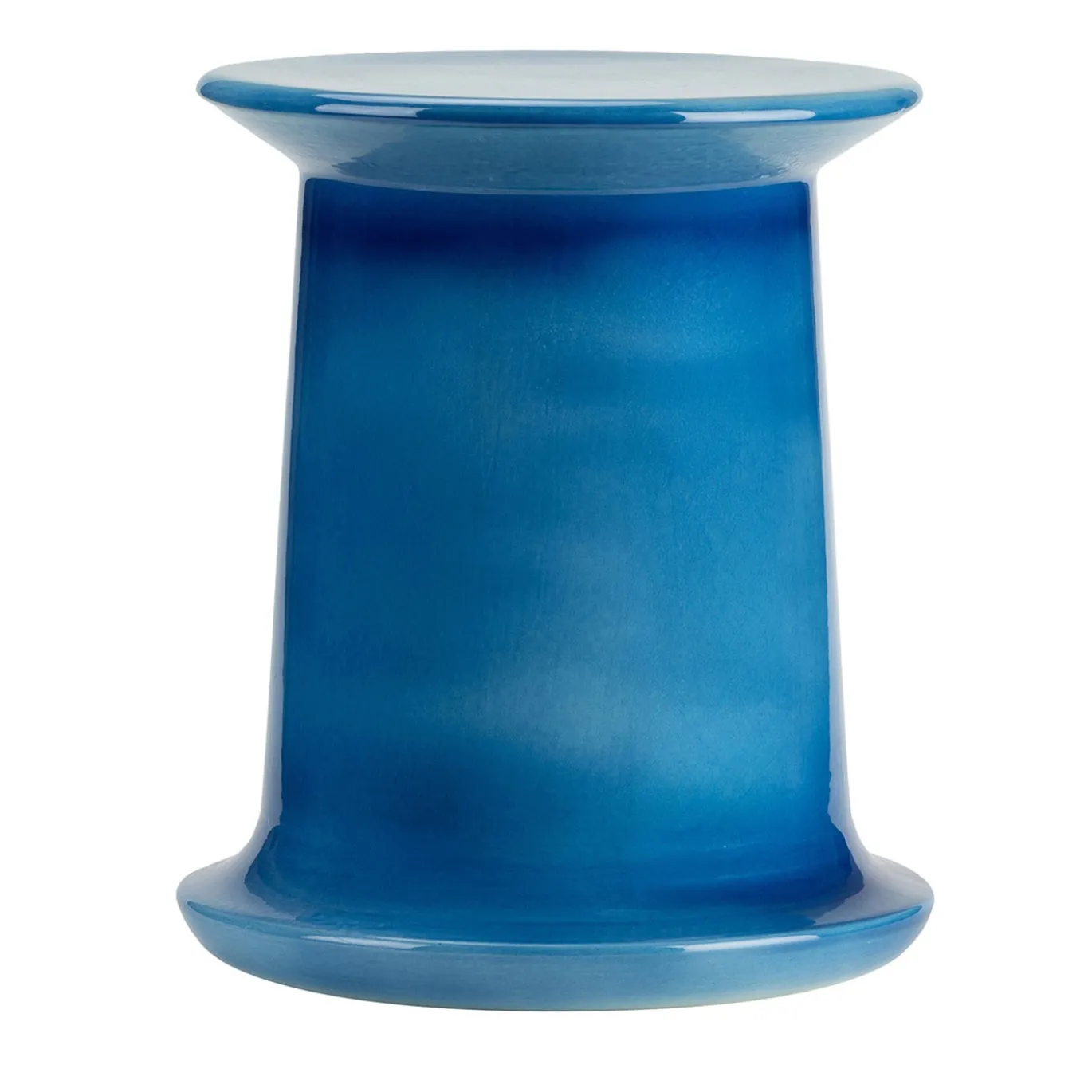 Tavolino Elya Lineare in Ceramica Blu