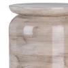 Tavolino Elya Morbido in Ceramica Beige