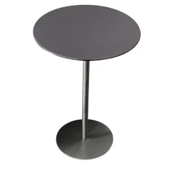 Tavolino Ester Pece in acciaio inox