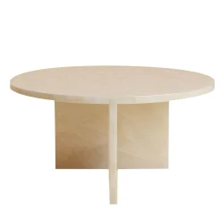 Tavolino Hashi in onice bianco