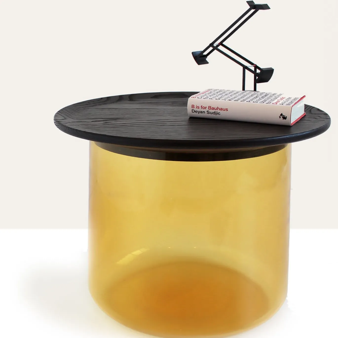 Tavolino in ambra/quercia tinta Tea