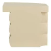 Tavolino in ceramica beige Isola B di Zaven