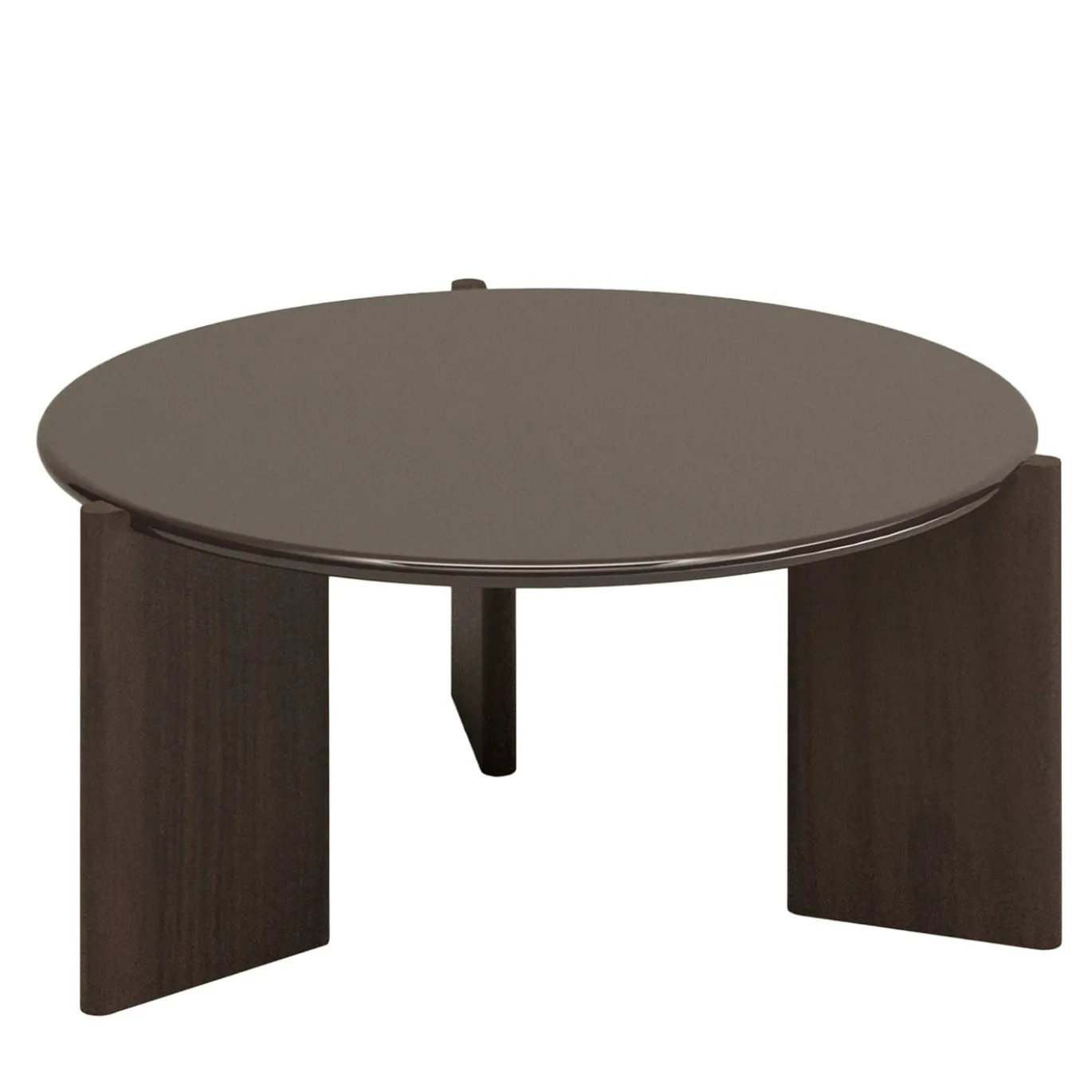 Tavolino in legno marrone Paris