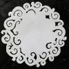 Tavolino in macramè Total Marble di Roberto Semprini